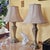 Pair of Vintage Stiffel Brushed Brass Table Lamps With Original Markings, Hollywood Regency Style For Sale - Image 13 of 18