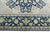 Blue Kashan Oriental Rug in Blue & Cream For Sale - Image 8 of 13