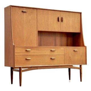 1960s Mid Century Danish Range Teak Credenza Buffet by G Plan For Sale