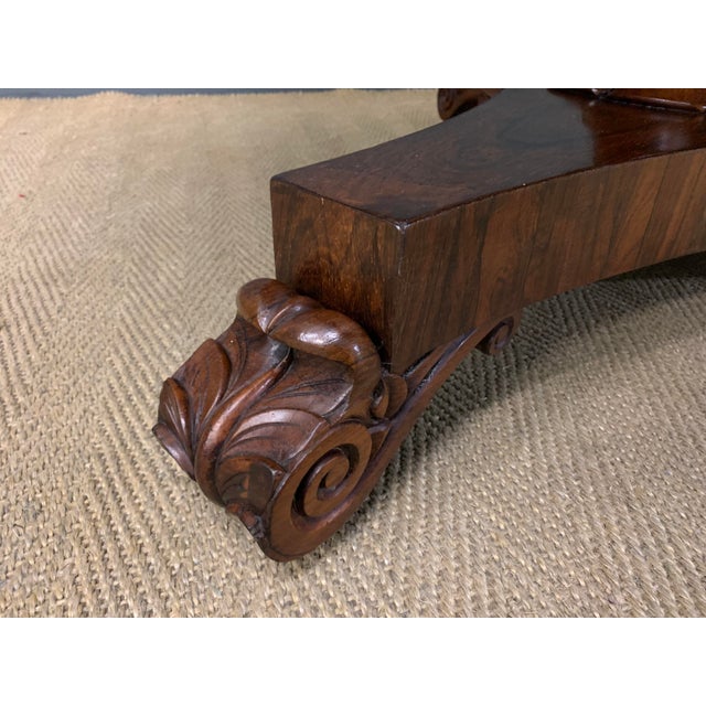 Brown William IV Rosewood Table, 1835 For Sale - Image 8 of 16