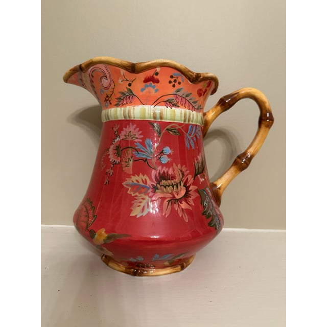 Ceramic Vintage Tracy Porter Pitcher For Sale - Image 7 of 7