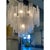 Strips Alabaster Listelli Murano Glass Chandelier by Simoeng For Sale - Image 10 of 11