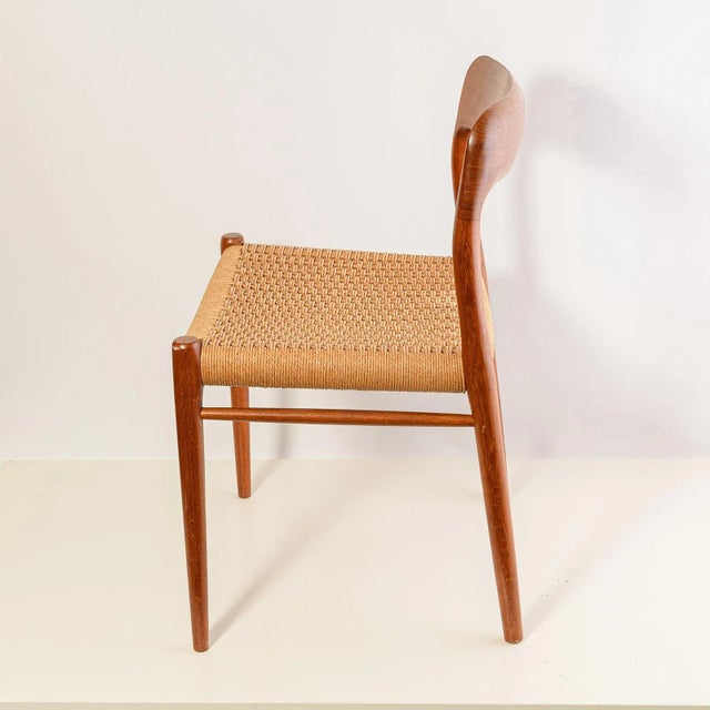 1960s Vintage Danish Teak Chair by Niels Otto Møller for J.L. Møllers, 1960s For Sale - Image 5 of 12
