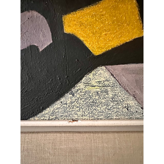 Early 21st Century Alinol, Composition, 2019, Gouache, Framed For Sale - Image 5 of 6