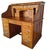 Traditional 1890's Edwardian Oak Roll Top Desk For Sale - Image 3 of 18