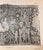 Black Antique Tapestry Chromolithograph Print For Sale - Image 8 of 9