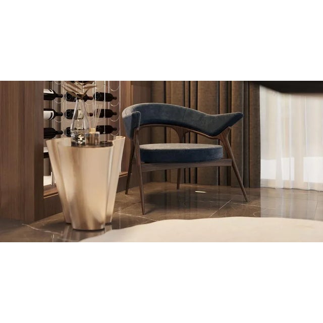 Not Yet Made - Made To Order Sossusvlei Side Table by Alma De Luce For Sale - Image 5 of 8