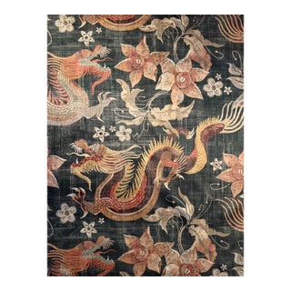 Lee Industries Lancelot Forest Velvet Fabric 3 Yards For Sale