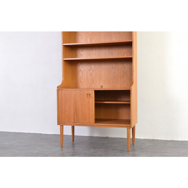 Mid-Century Modern Danish Oak Bookcase, 1960s For Sale - Image 11 of 15