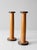 French Country Antique Clayton Bradford Spool Pair For Sale - Image 3 of 12
