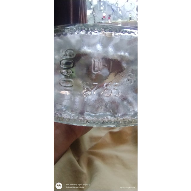 1930s Vintage Crystal Whiskey Decanter For Sale - Image 5 of 8