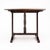 French French Fir Vendange Table With Sculptural Lyra Folding Base For Sale - Image 3 of 9