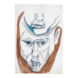 1950s Paul McCarron Portrait of Man For Sale