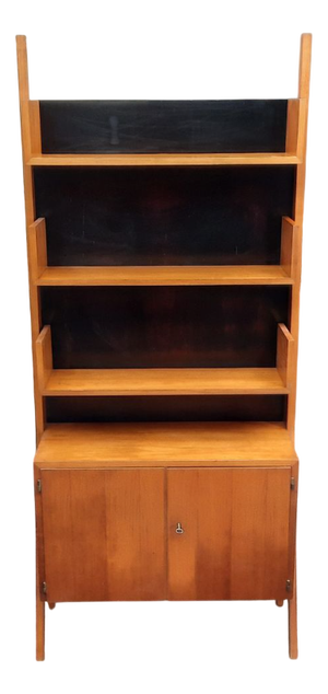 Standing Shelf in Cherrywood by Heinz Vetter for Wilhelm Renz, 1950s