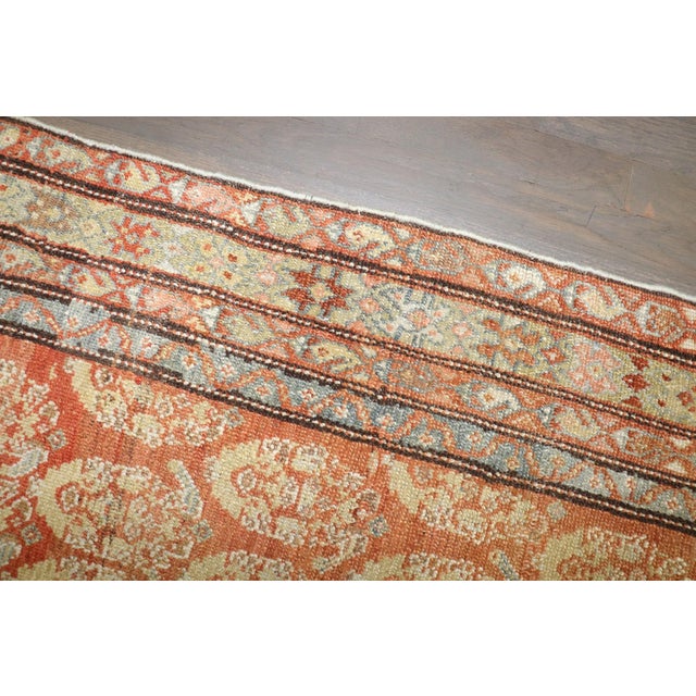 Textile Persian Malayer Paisley Antique Rug no. j5189 For Sale - Image 7 of 8