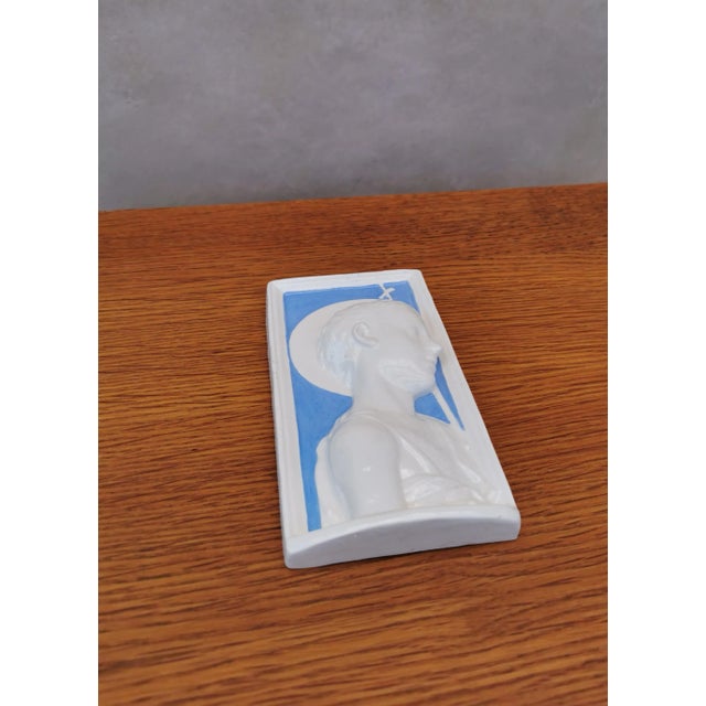 1950s Vintage Wall Ceramics by F. Gabrielli, Italy, 1950s For Sale - Image 5 of 9