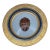 Faberge China Imperial Heritage Cobalt Blue Imperial Rosebud Egg Salad Plate For Sale