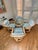 Vintage Lane Ventura Glass Top Table and 4 Chairs For Sale - Image 9 of 12