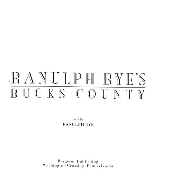 BYE, Ranulph [text by] Signed by the author [119] pp. Bargeron Publishing 1989 10 1/4" x 11 1/4" "In this pictorial essay...