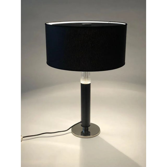 Masculine Black Table Lamp from J. T. Kalmar, 1970s For Sale - Image 10 of 11