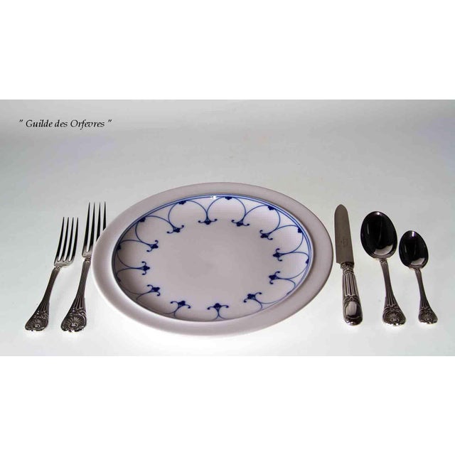 New 1980s Exquisite Porcelain With Kiruna Blue-Mittsomer Set 101 Pieces For Sale - Image 13 of 14
