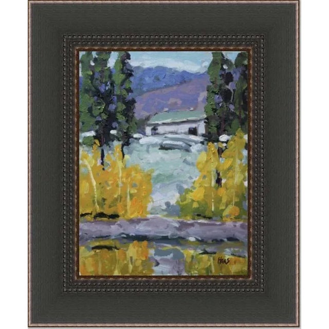 Plein Air Landscape Oil Painting For Sale - Image 4 of 7