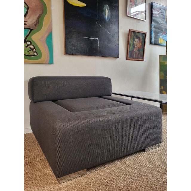 Vintage Fabric Chair, 1990s For Sale - Image 4 of 5