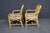 MCM Style Fan Back Bamboo & Rattan Armchairs – Set of 4 For Sale - Image 13 of 18