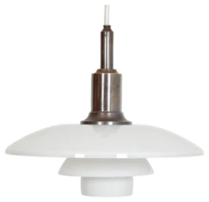 Ph 3/2 Anniversary Pendant in Browned Brass by Poul Henningsen, 1990s