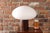 Vintage Mushroom Table Lamp With Frosted Glass Shade and Walnut Base by Laurel For Sale In New York - Image 6 of 12