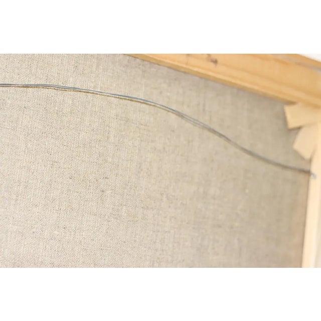 Bengt Andersson, Abstract Composition with Geometric Elements, 1999, Oil on Canvas For Sale - Image 8 of 11