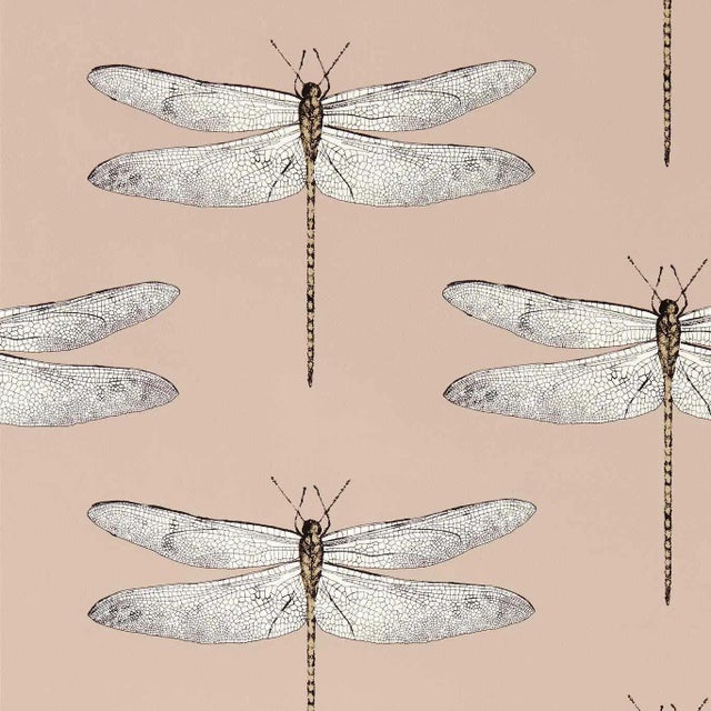 Harlequin Demoiselle Wallpaper in Positano/First Light/Taupe For Sale