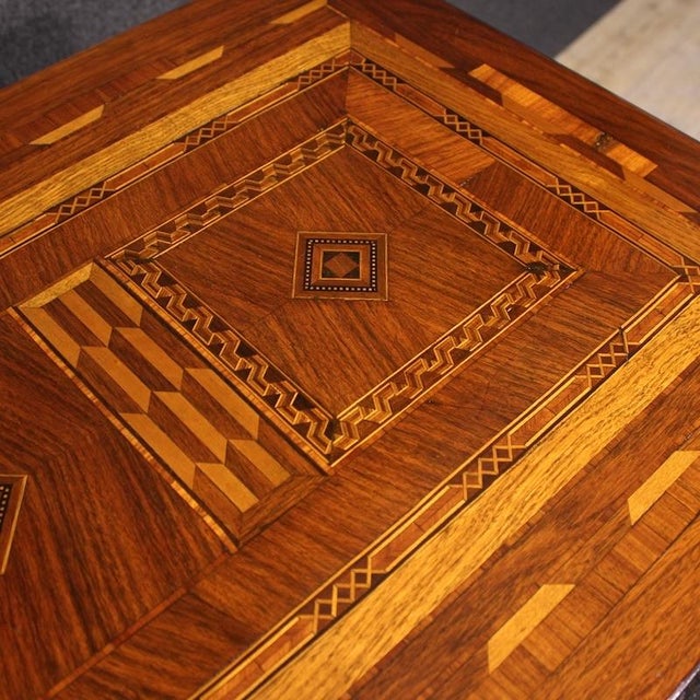 Italian Louis XVI Style Inlaid Commode, 1950 For Sale - Image 12 of 13