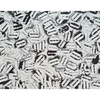 Arman, Accumulation of Razors, Original Lithograph For Sale
