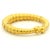 Modern Ilias Lalaounis 1970s 22k Gold Neolithic Revival Ribbed Bracelet For Sale - Image 3 of 15