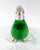 Silver-Plated Green Glass Walrus Decanter Bottle For Sale - Image 6 of 9