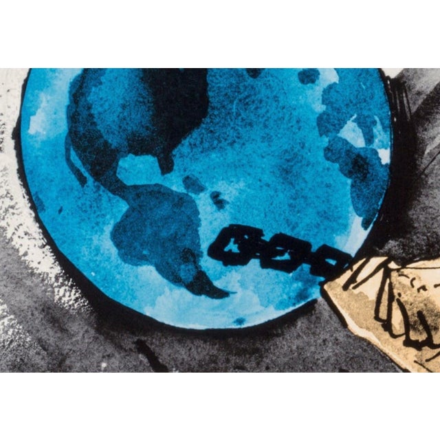 2000 - 2009 Contemporary John Baldessari, "Eyebrows Furrowed Foreheads Figure, Framed" For Sale - Image 5 of 10