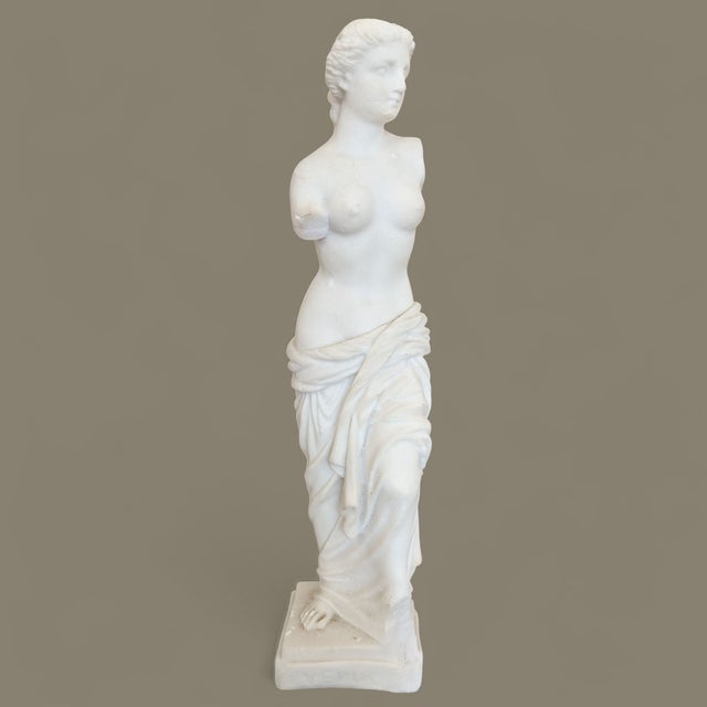 Vintage Aphrodite Venus De Milo Greek Sculpture For Sale - Image 9 of 13