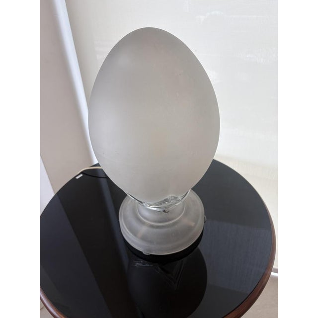Vintage Murano Glass Table Lamp by Tommaso Barbi, 1980s For Sale - Image 6 of 13