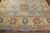Early 21st Century Zabihi Collection Stunning Turkish Blue Yellow Oushak Rug - 8'3" x 9'5" For Sale - Image 11 of 12