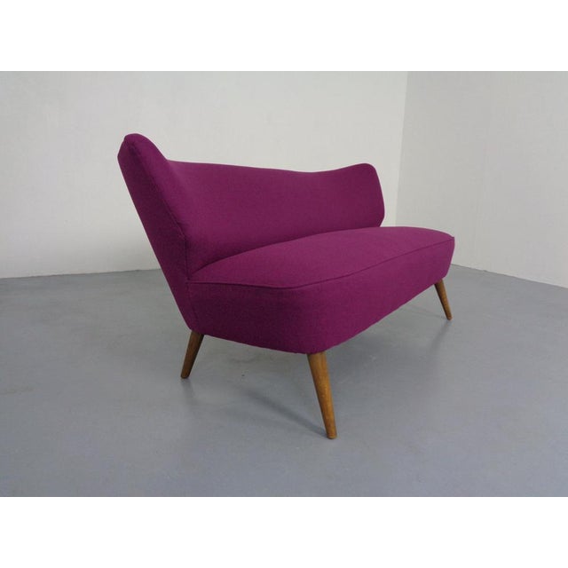 German Cocktail Sofa, 1950s For Sale - Image 4 of 11