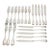 Antique John Kilpatrick Victorian English Sterling Silver Fish Service for Ten - 20 pcs For Sale