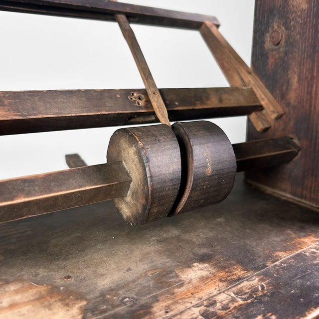 Black Meiji Era Itomaki Spinning Wheel, Japan, 1890s For Sale - Image 8 of 12