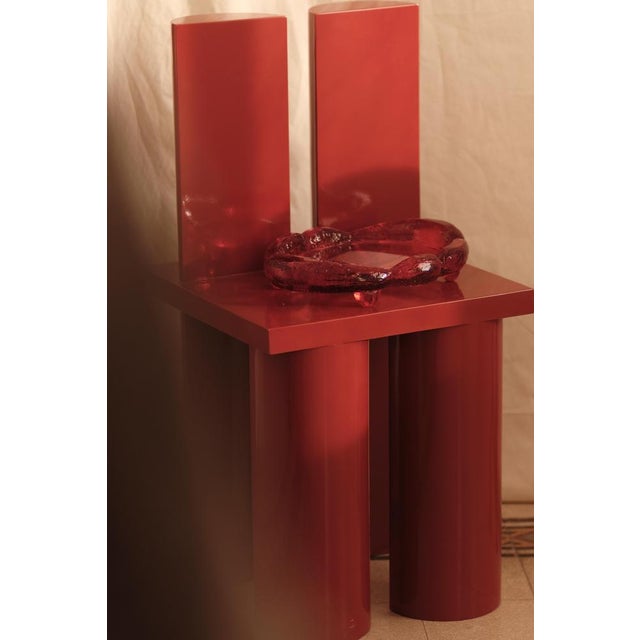 Not Yet Made - Made To Order Sunburst Moll 1.0 Sculptural Tray in Hand Molded Resin by Szymon Keller For Sale - Image 5 of 6