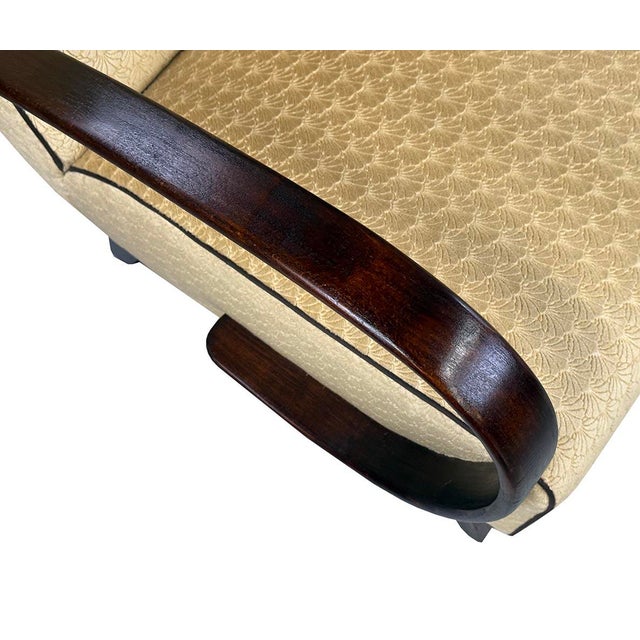 Art Deco Armchairs from Interier Praha, 1950s, Set of 2 For Sale - Image 6 of 9