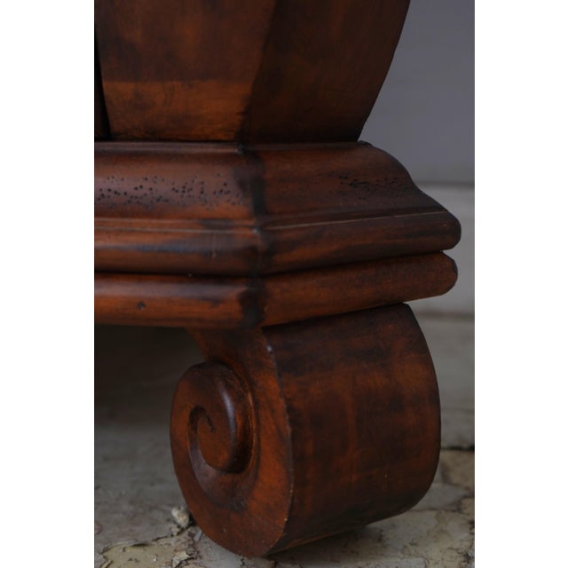 Ethan Allen Venetian Decorated Secretary Desk For Sale - Image 14 of 18