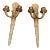 Pair Antique French Empire Gilt Bronze Sconces With Quiver For Sale
