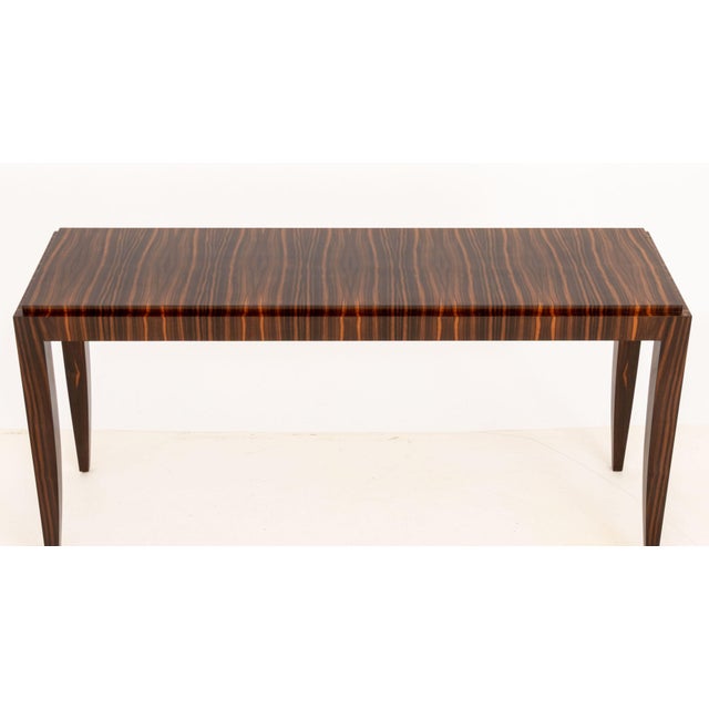Todd Hase "Gene" Macassar Console Table For Sale - Image 10 of 11
