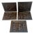 Antique Victorian Flemish Tavern Scene Wall Panels in Carved Oak, 1880, Set of 5 For Sale
