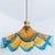 AVMazzega Murano Glass Flower Pendant Light attributed to Mazzega, 1970 For Sale - Image 4 of 14